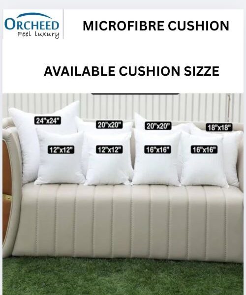 ORCHEED MICROFIBRE CUSHION