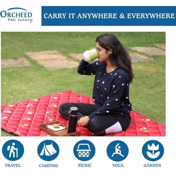 ORCHEED SOFT P.U.FOAM FOLDING MATTRESS