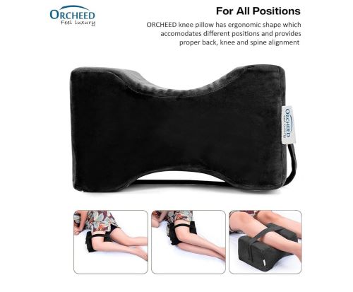 ORCHEED MEMORY FOAM KNEE PILLOW FOR SIDE SLEEEPER